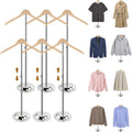 Adjustable Shirt Display Stand 6 Pcs 20-35 in - Tabletop Shirt