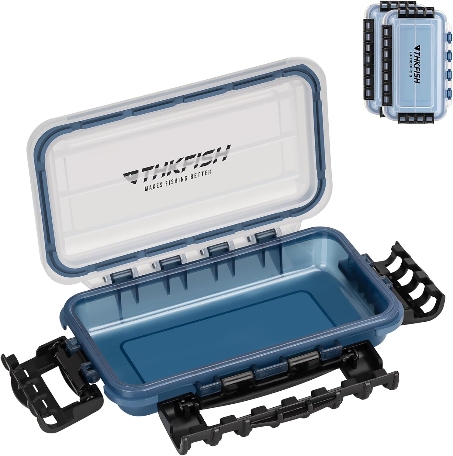 THKFISH Waterproof Tackle Box with Adjustable Dividers