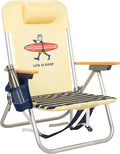 Comfort & Style: Life is Good Beach Chair with Pillow