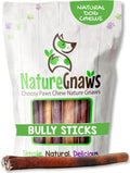 Bully Sticks for Dogs 11-12 in (1Lb) - Long Lasting Natural Chews