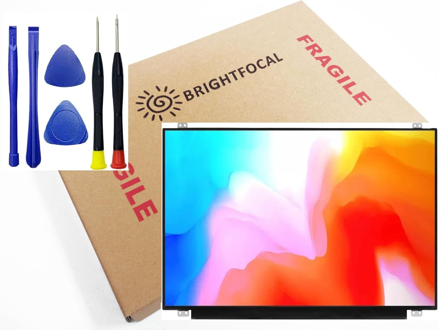 BRIGHTFOCAL New Screen Replacement for DELL Latitude E5550 15.6