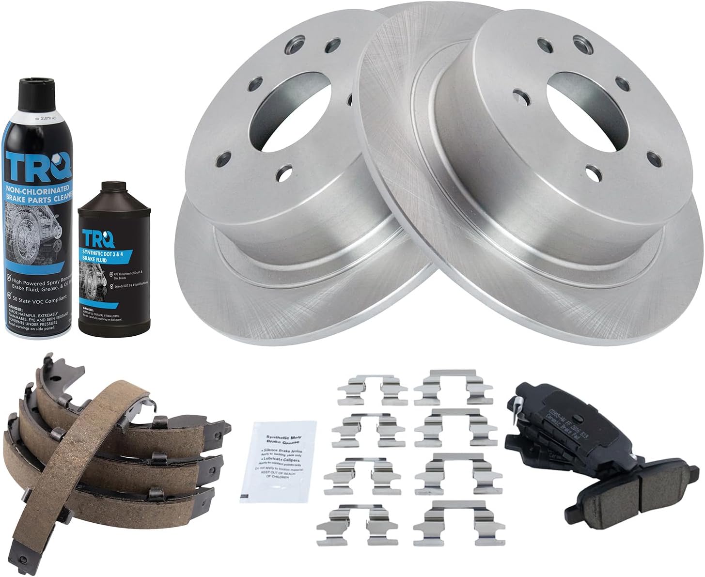 Complete Rear Brake Pad & Rotor Kit for Nissan Altima & Maxima