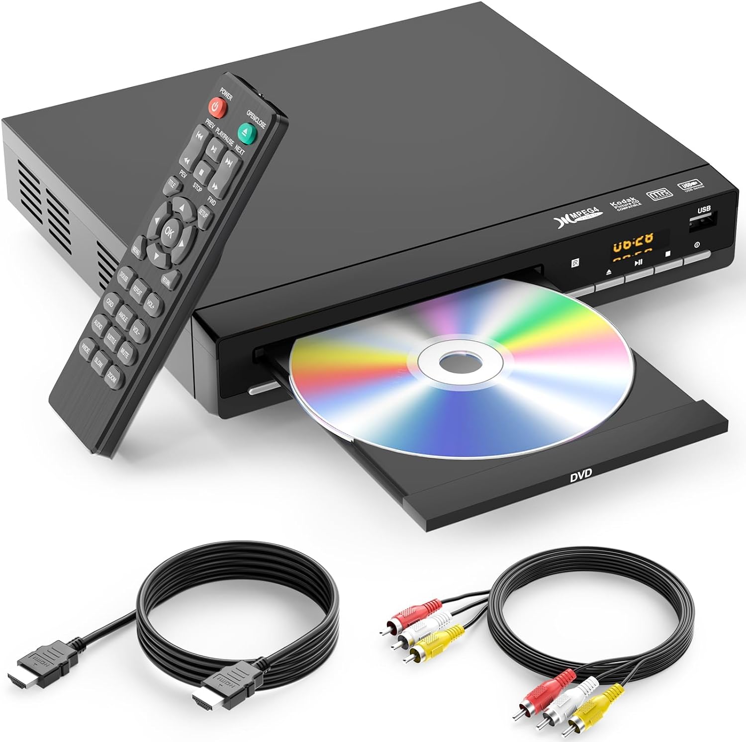 High Definition DVD Players for TV with HDMI and USB Support