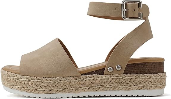 Soda Little Kids Girls Espadrille Flatform Wedge Sandals Review
