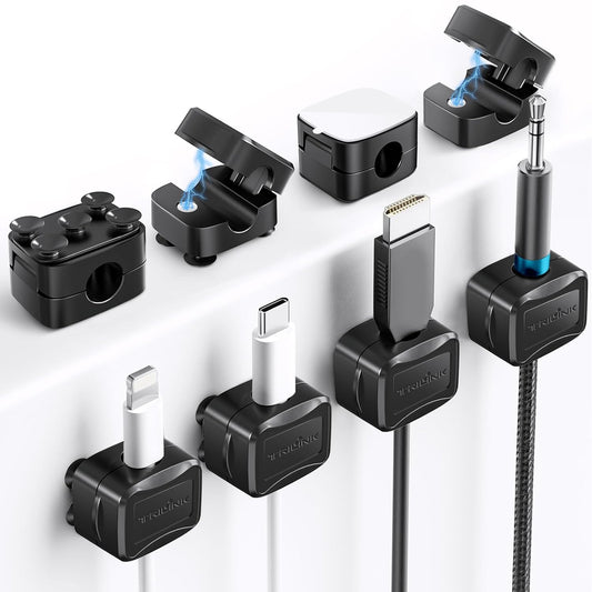 TRILINK Magnetic Cable Clips Set - Organize with Ease!