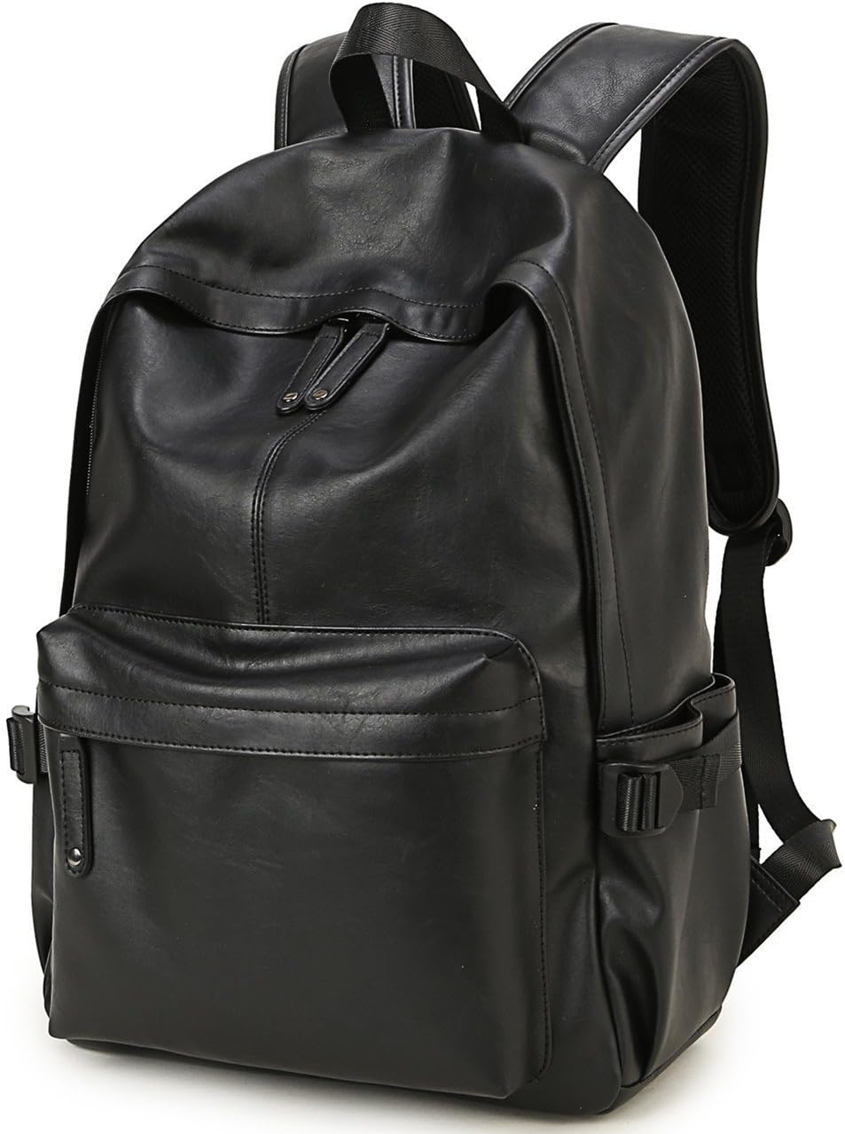 Baosha BP-08 Unisex PU Leather Laptop Backpack for Travel