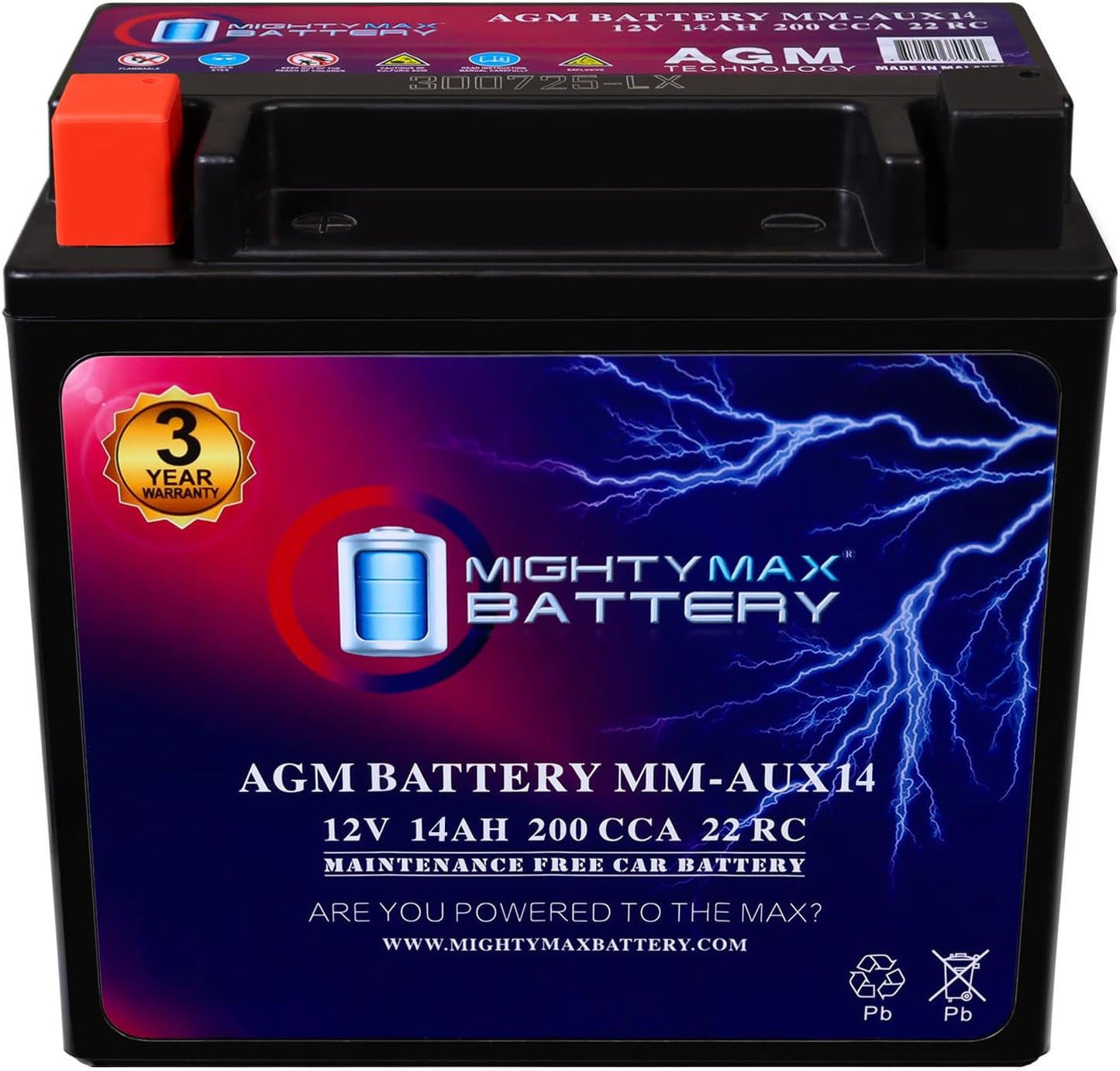 Mighty Max Battery MM-AUX14 12V 14Ah AGM Car Battery Review
