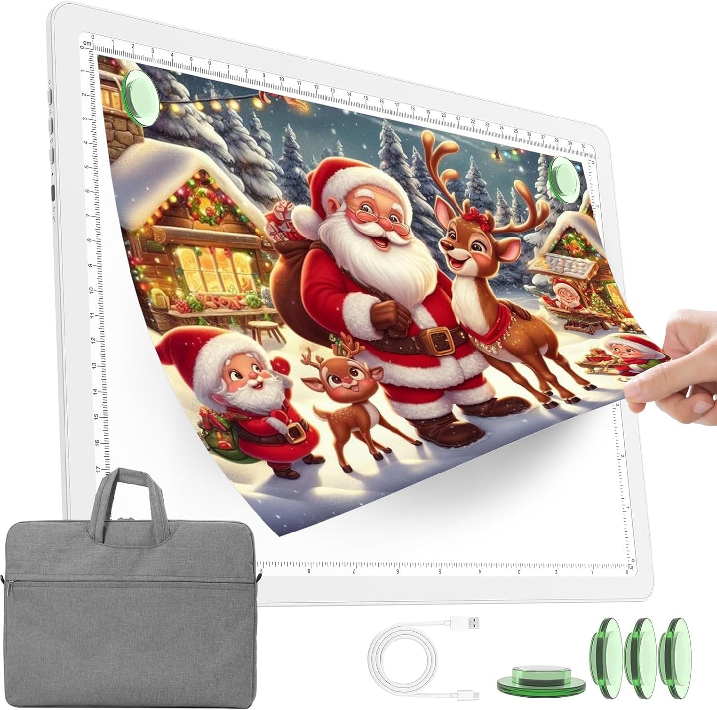 TOHETO A4 Rechargeable Light Pad for Tracing and Drawing