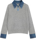 Womens Oversized Sweater Cozy Chunky Mock Turtleneck - Versatile Tunic