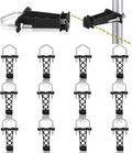 Tube Post Insulator 24 pcs for Electric Fence - Durable Weatherproof