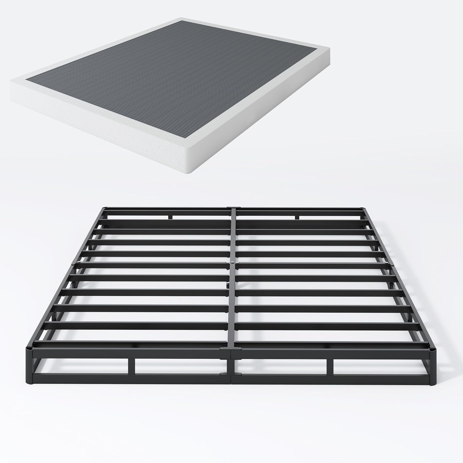 Box Spring Queen - 3 Inch Heavy Duty Low Profile Metal Base