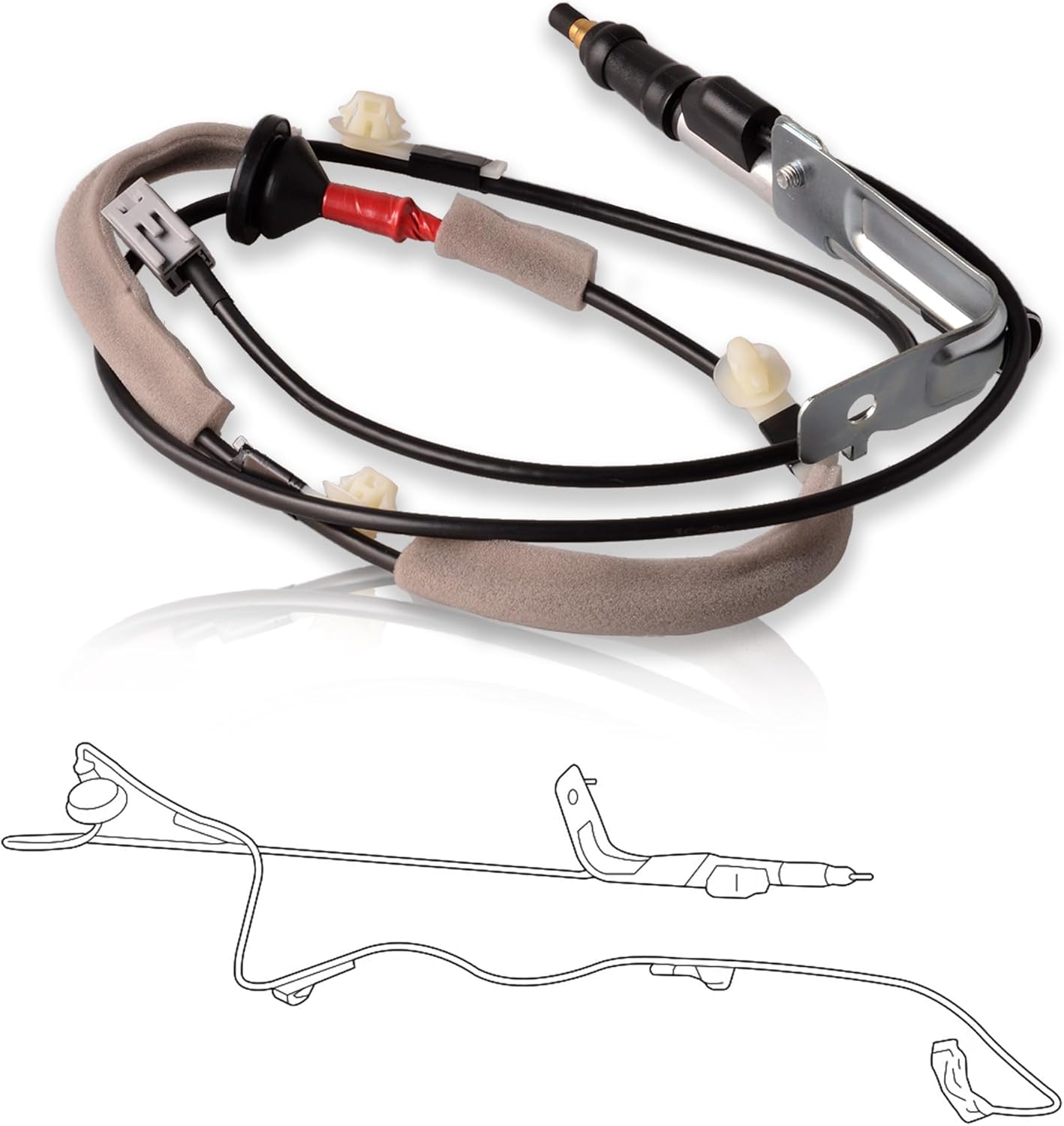 Replacement Antenna Base for 2014-2020 Toyota Tundra Models