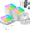 Rechargeable Pool Light 8-Pack - Magnetic Submersible LED