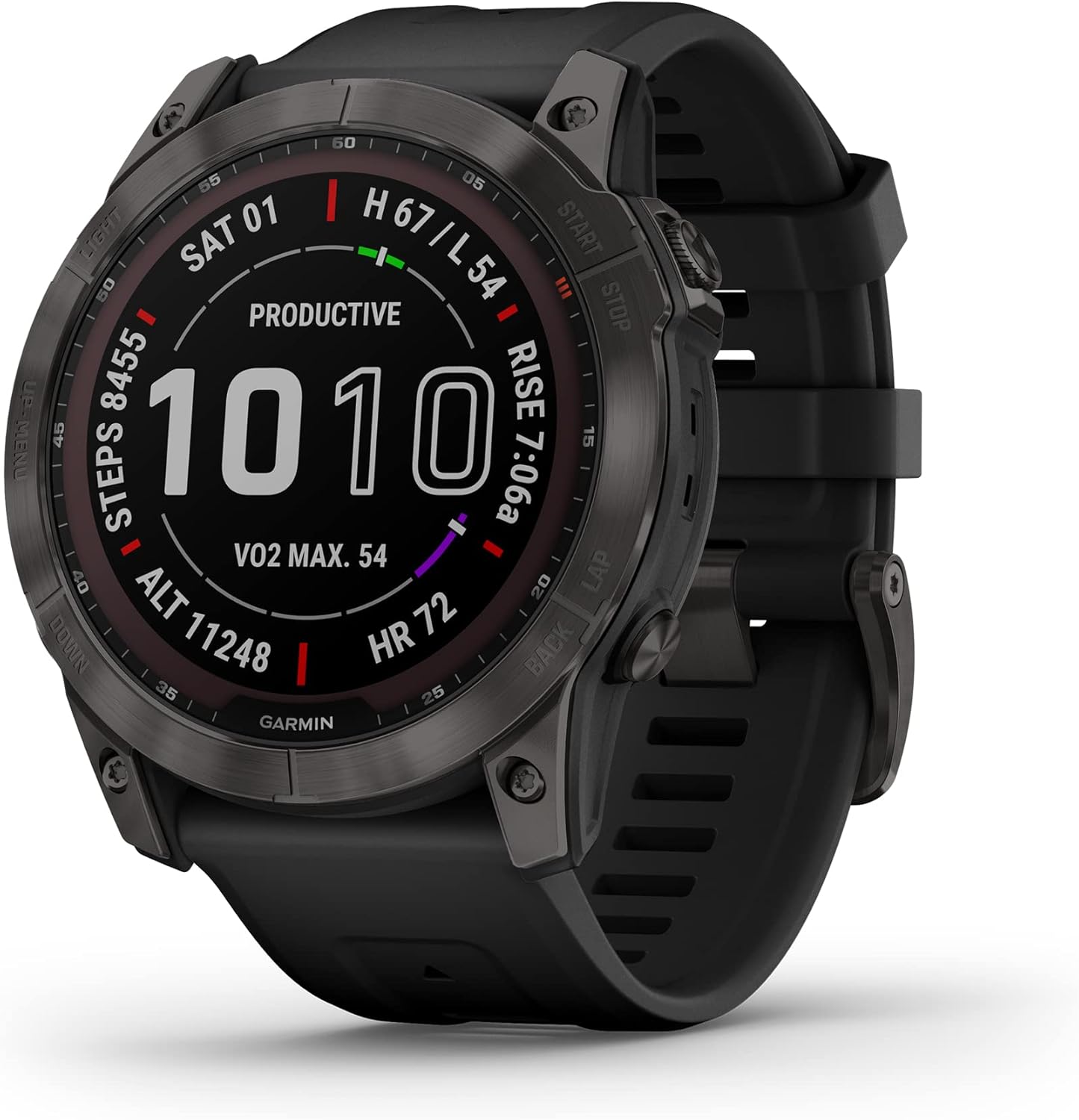 Garmin Fenix 7X Solar Smartwatch: Rugged Outdoor GPS Watch