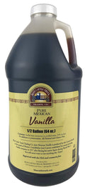 Pure Mexican Vanilla Extract Half Gallon - Bold Flavor for Baking