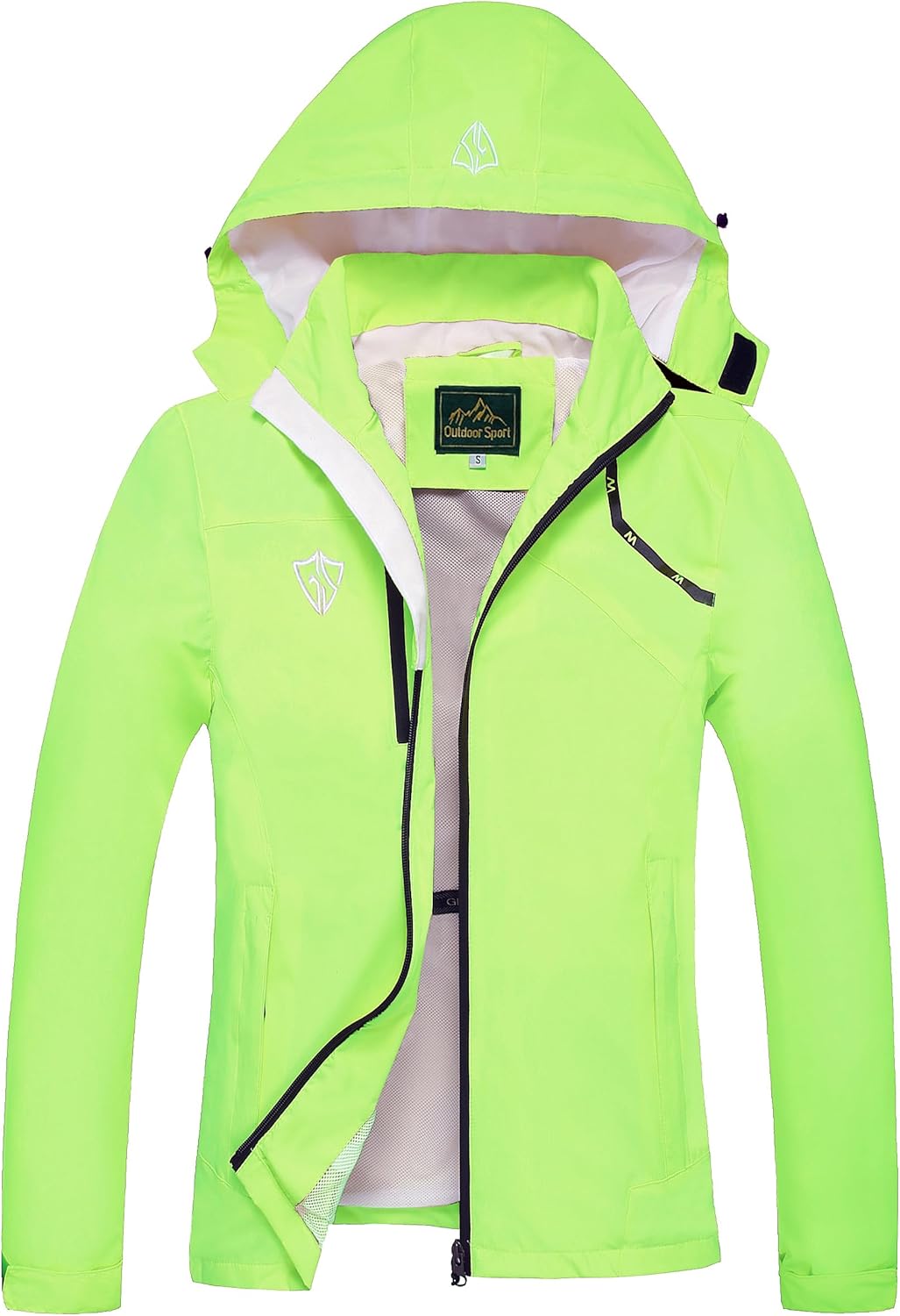 GIISAM Women's Waterproof Rain Jacket for All Weather Adventures