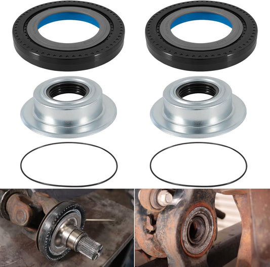 Front Axle Knuckle Vacuum Seals Kit for Ford Super Duty Trucks