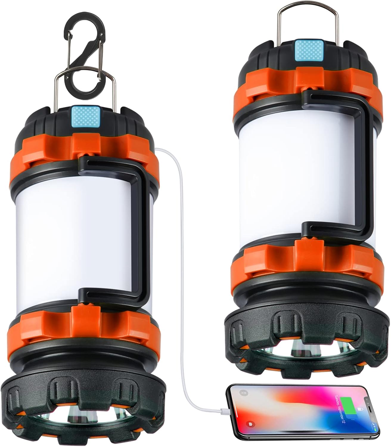 Bright 1000LM Camping Lantern with Power Bank for Outdoor Use