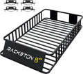64 x 39 x 8 Small SUV Roof Rack Cargo Basket - Heavy Duty Carrying