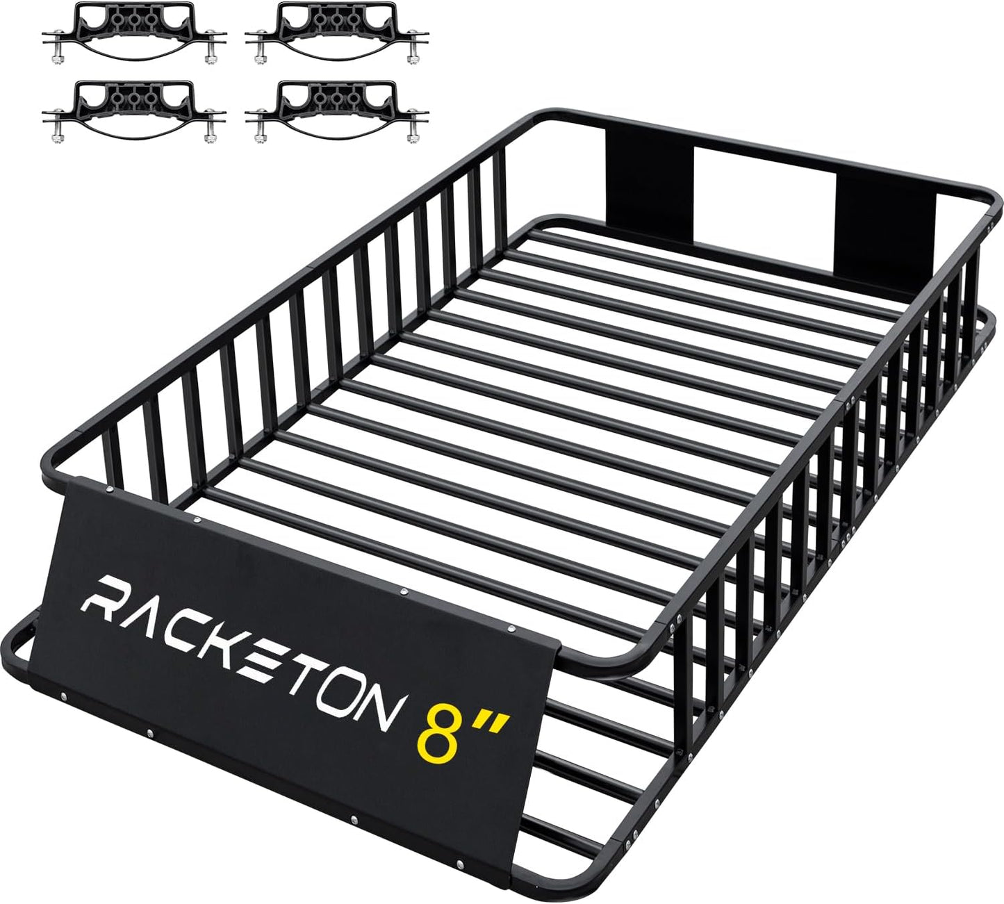 64 x 39 x 8 Small SUV Roof Rack Cargo Basket for Heavy Duty Use