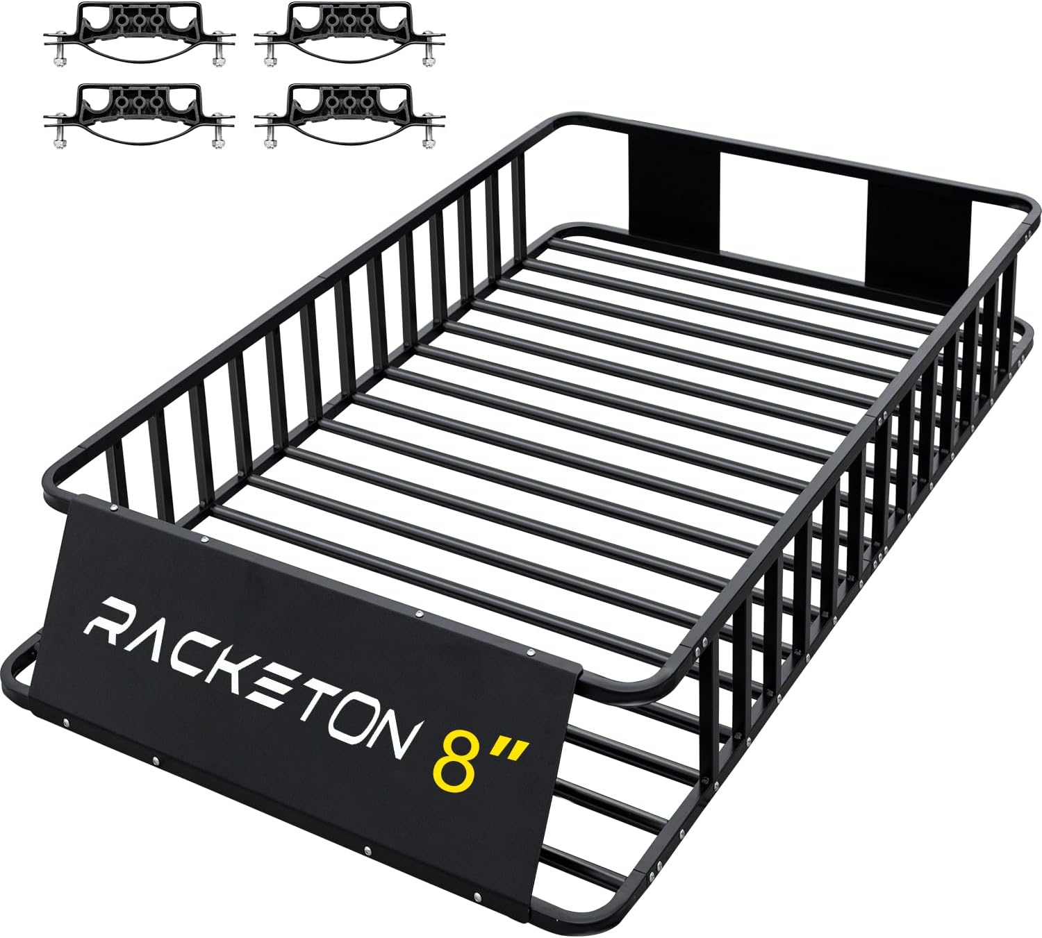 64 x 39 x 8 Small SUV Roof Rack Cargo Basket for Heavy Duty Use