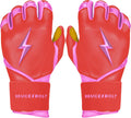 BRUCE BOLT Long Cuff Batting Glove for Players - Cabretta Leather