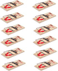 Victor Metal Pedal Mouse Trap - 12 Traps - Quick, Sustainable Control