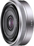 Sony SEL16F28 16mm f/2.8 Wide-Angle Lens for NEX Series - Compact