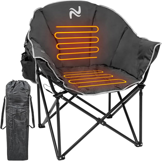 Stay Cozy Anywhere: LILYPELLE Heated Camping Chair