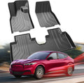 Custom Carbon Fiber Car Floor Mats for Ford Mustang Mach E