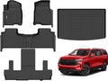All Weather Floor Mats & Cargo Liner for Chevrolet Suburban 7 Seats