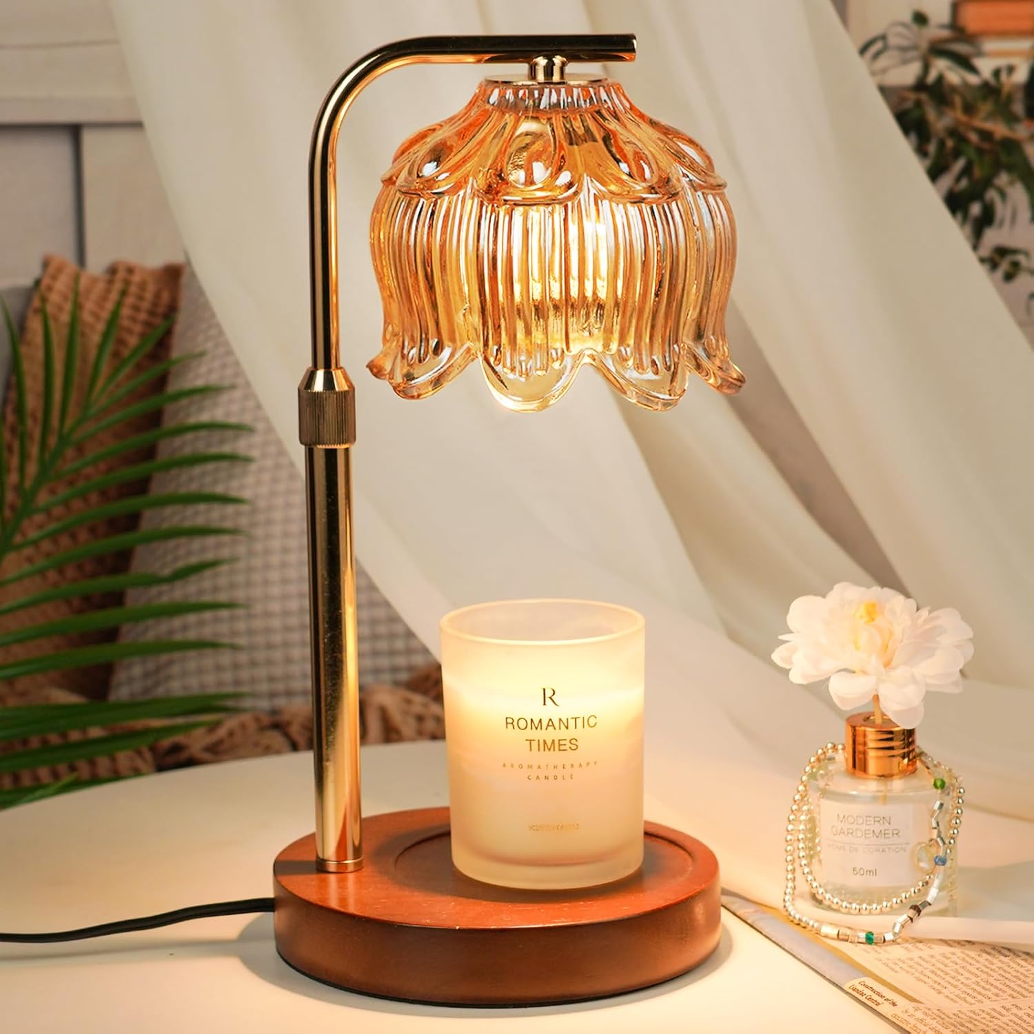 Candle Warmer Lamp with Timer for Scented Candles and Decor