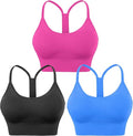 Evercute Racerback Sports Bras for Yoga and Fitness Workouts