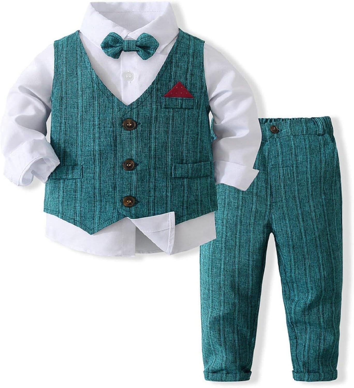 Volunboy Baby Boy Suit Toddler Formal Outfit for Special Occasions