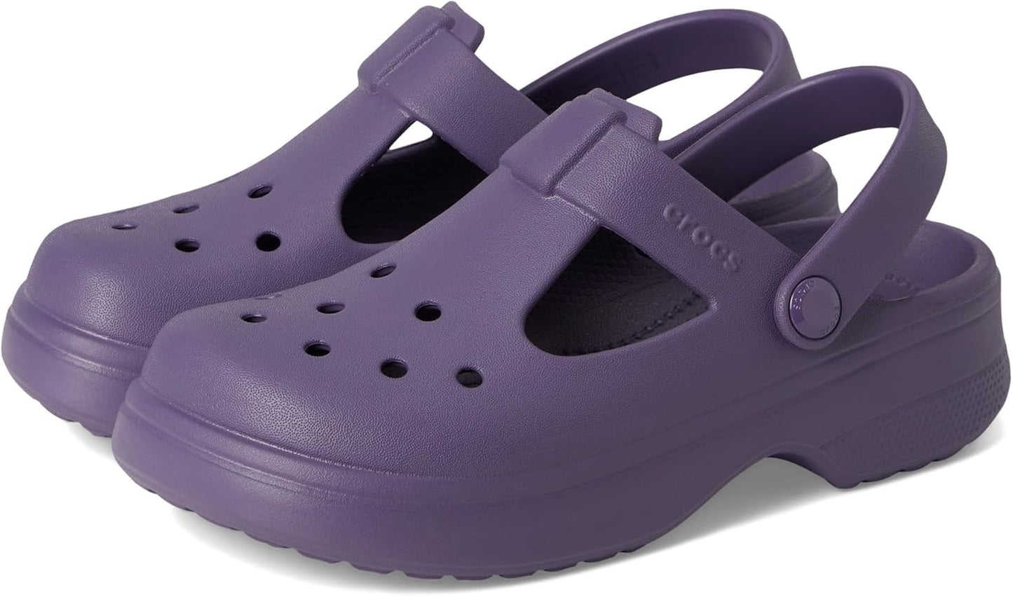 Crocs Kids' Classic Mary Jane Clogs for Stylish Comfort