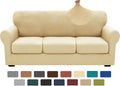 XINEAGE Set of 4 Couch Covers for 3 Seat Sofa Shielding