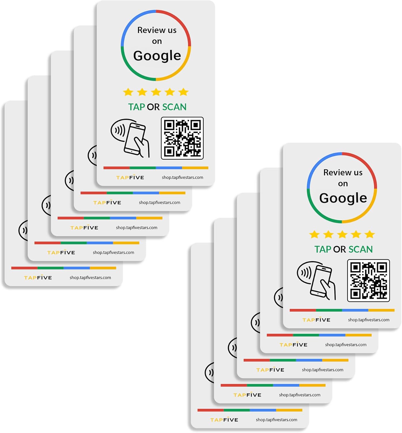 NFC Business Review Stickers for Instant Customer Feedback