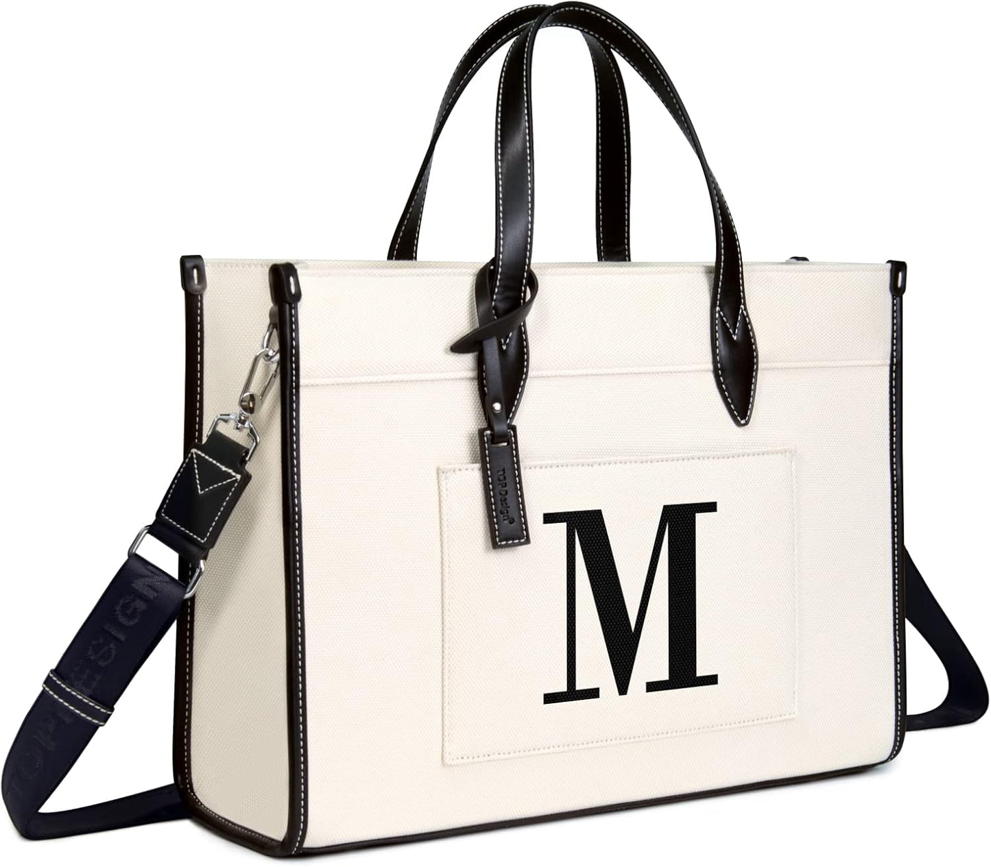 TOPDesign 15.6 Laptop Tote Bag for Women - Stylish & Functional