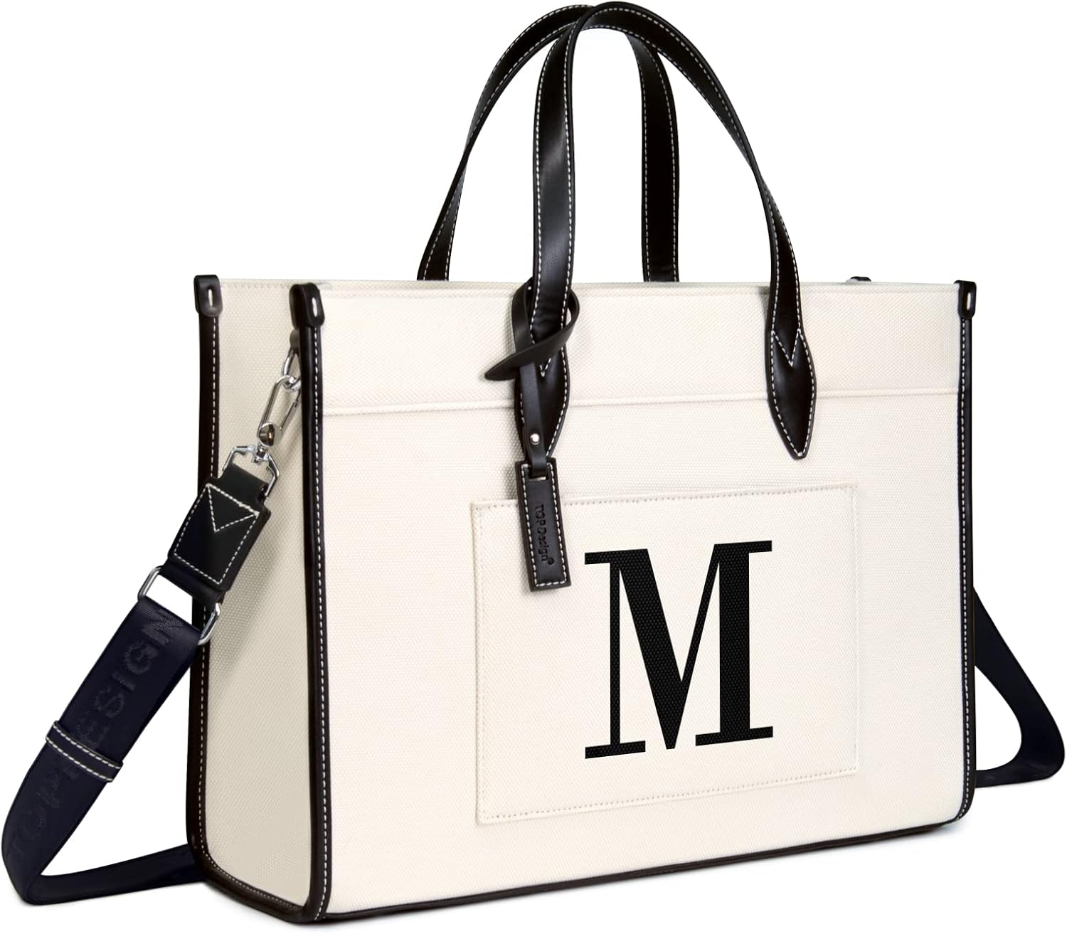 TOPDesign 15.6 Laptop Tote Bag for Women - Stylish & Functional