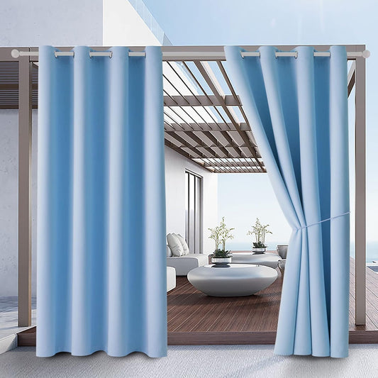 Water Proof Outside Curtains for Porch and Patio Areas