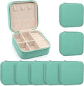 Small Jewelry Box Travel Case for Rings and Necklaces Organizer