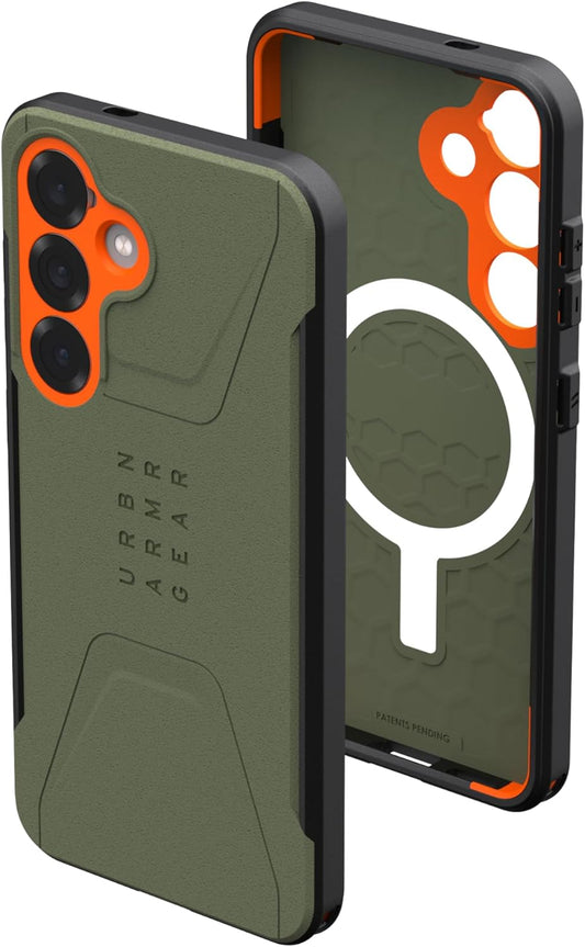 Samsung Galaxy S25 Civilian Case with HyperCush Protection 6.2ftin