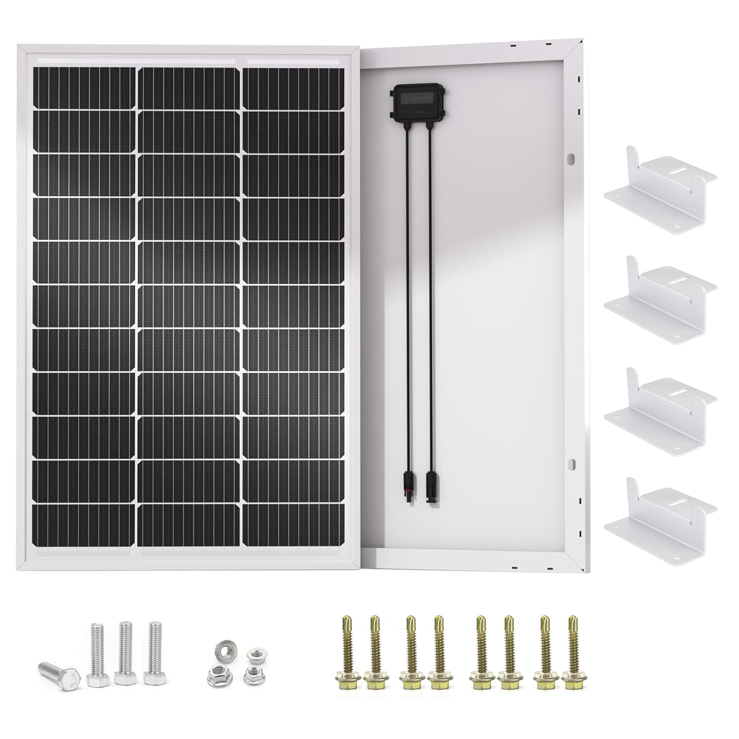 ECO-WORTHY 100 Watts 12 Volts Solar Panel for Off Grid Use