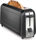 Hamilton Beach Extra Wide Long Slot 2 Slice Toaster - Slim Space Saver