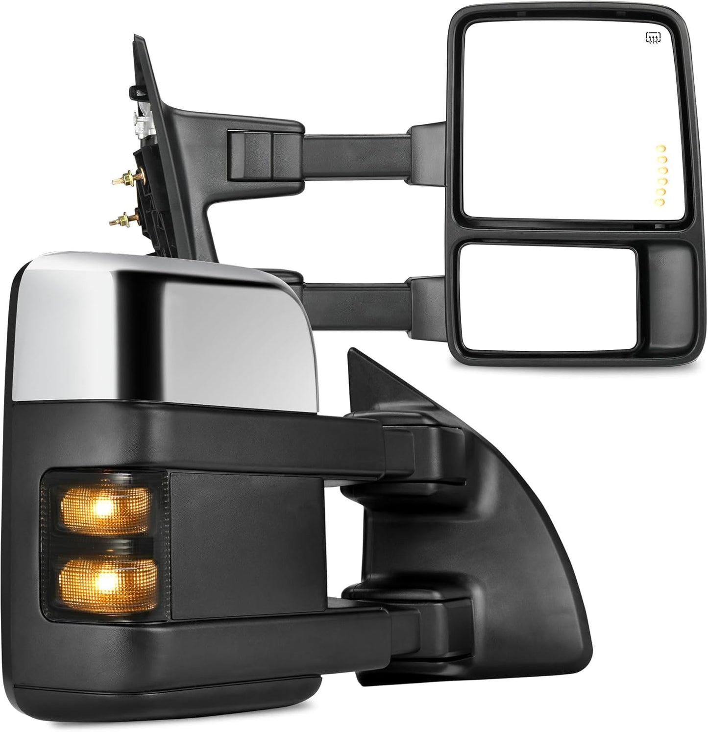 YITAMOTOR Towing Mirrors for 1999-2007 Ford Super Duty Trucks