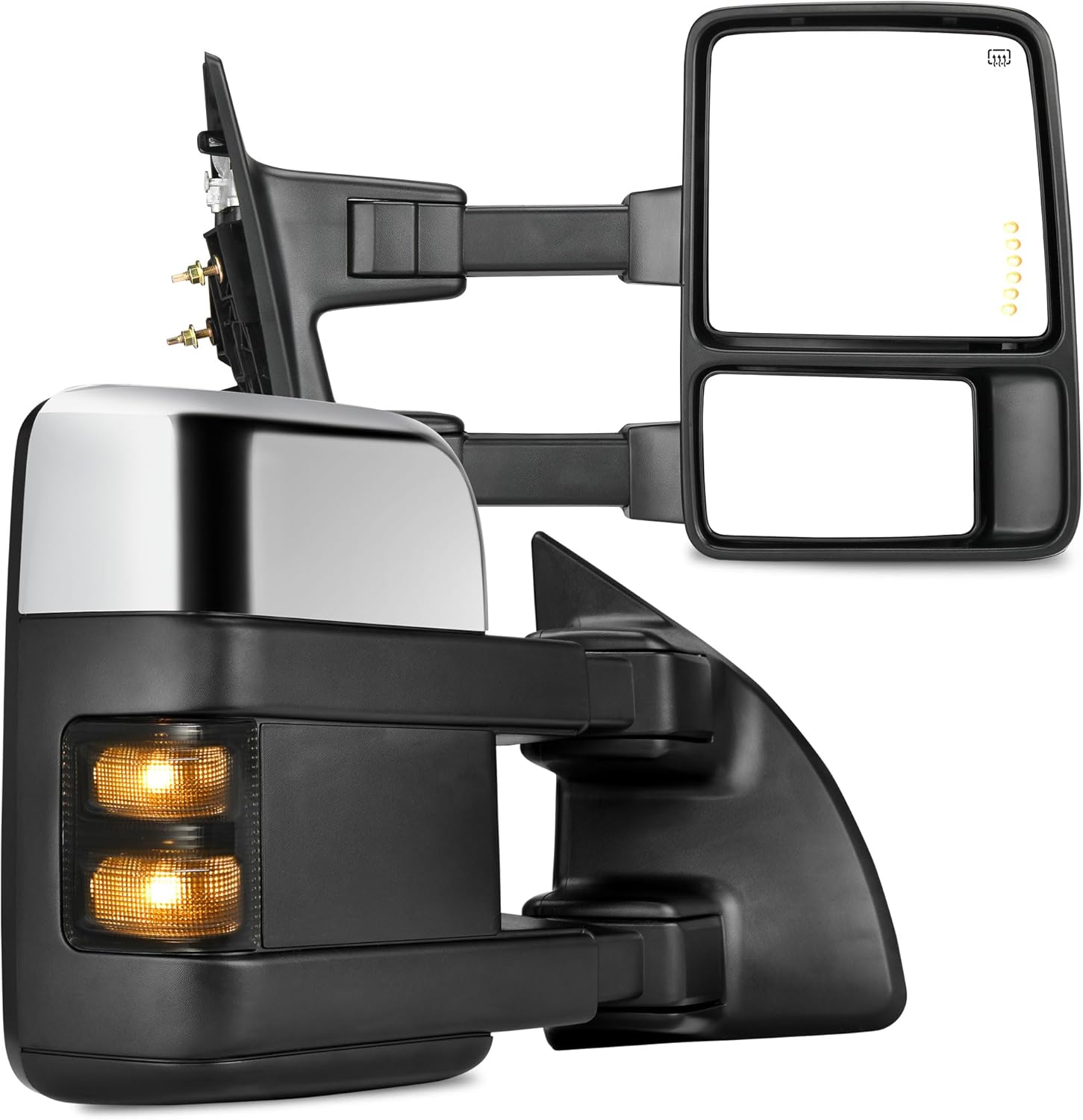 YITAMOTOR Towing Mirrors for 1999-2007 Ford Super Duty Trucks