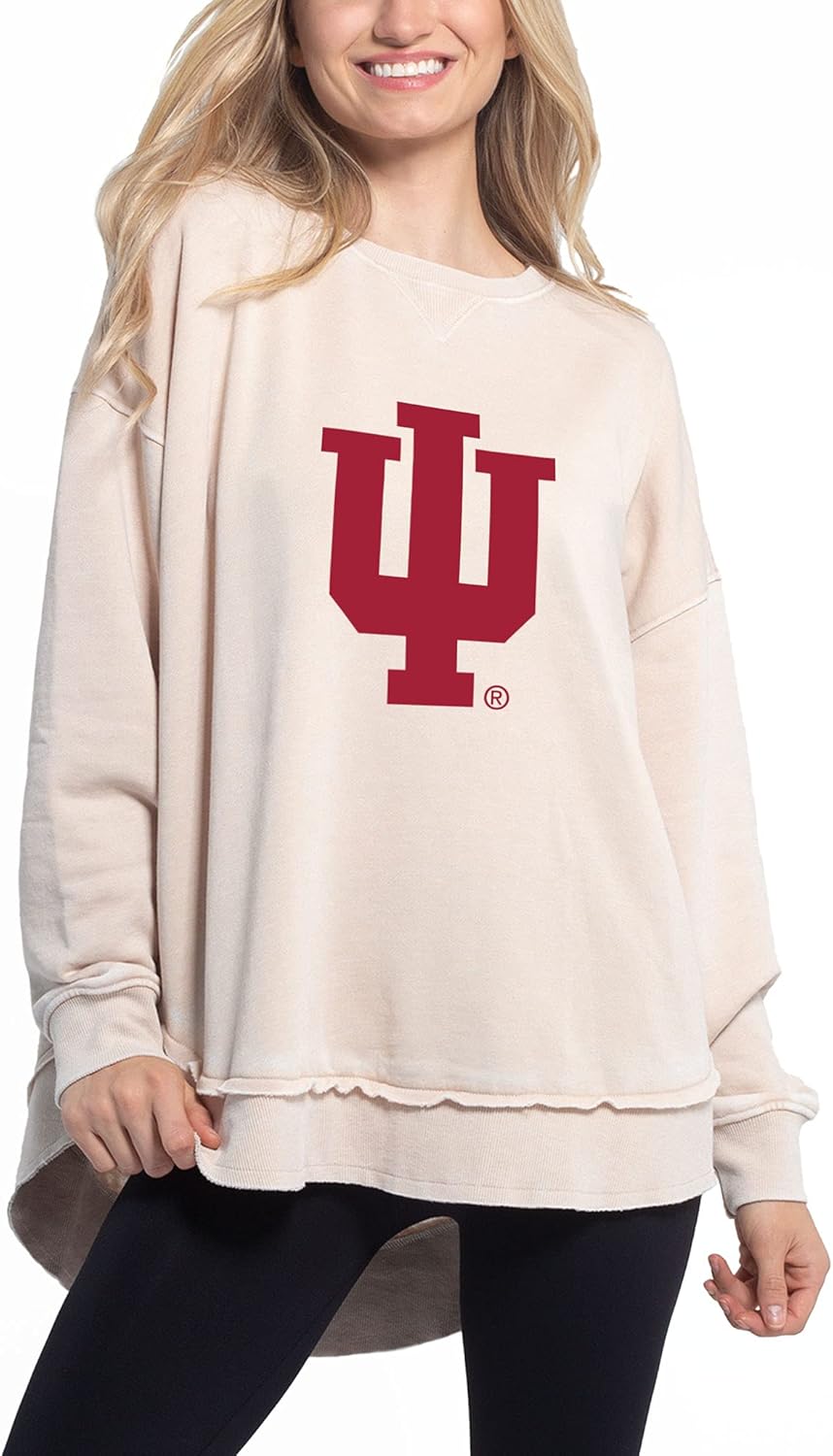 Chicka-d Women's Burnout Campus Pullover for Team Spirit