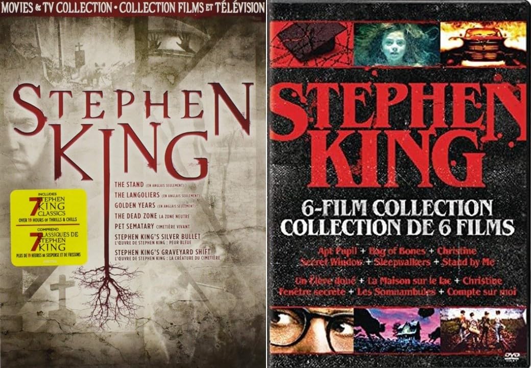 Stephen King 3-TV and 10-Film Favorites Collection on DVD