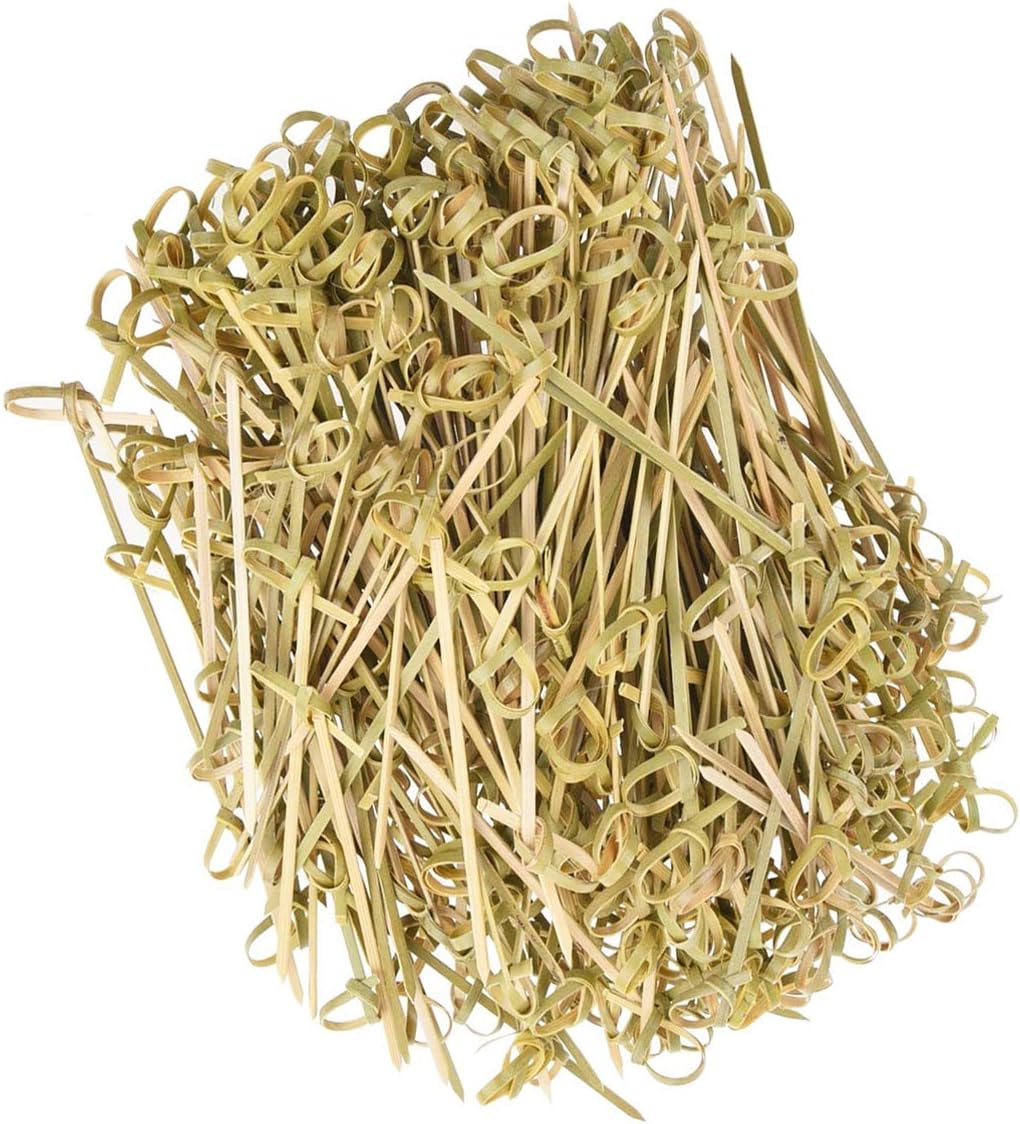 200 Pack Bamboo Twist Cocktail Picks