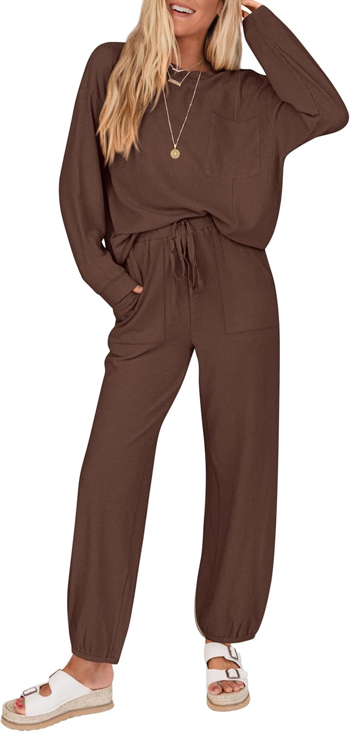 KIRUNDO Lounge Sets for Women: Comfy Travel and Postpartum Wear